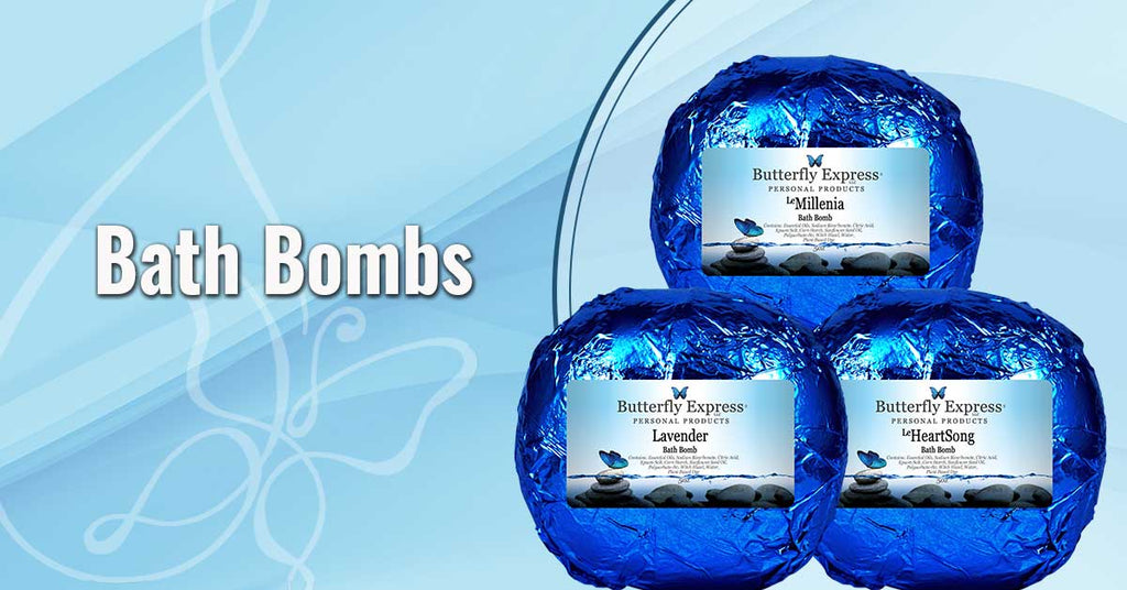 Bath Bombs – Butterfly Express Quality Essential Oils