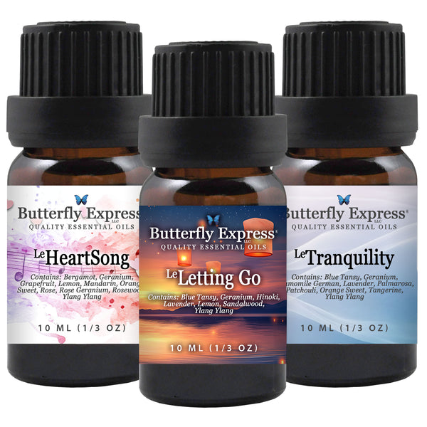 3 Oil Kit - <sup>Le</sup>HeartSong, <sup>Le</sup>Letting Go, <sup>Le</sup>Tranquility Wholesale