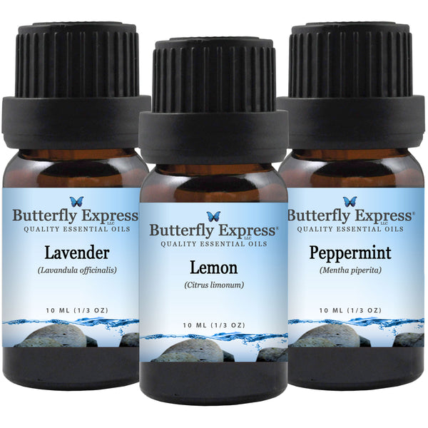 3 Oil Kit - Lavender, Lemon, Peppermint Wholesale