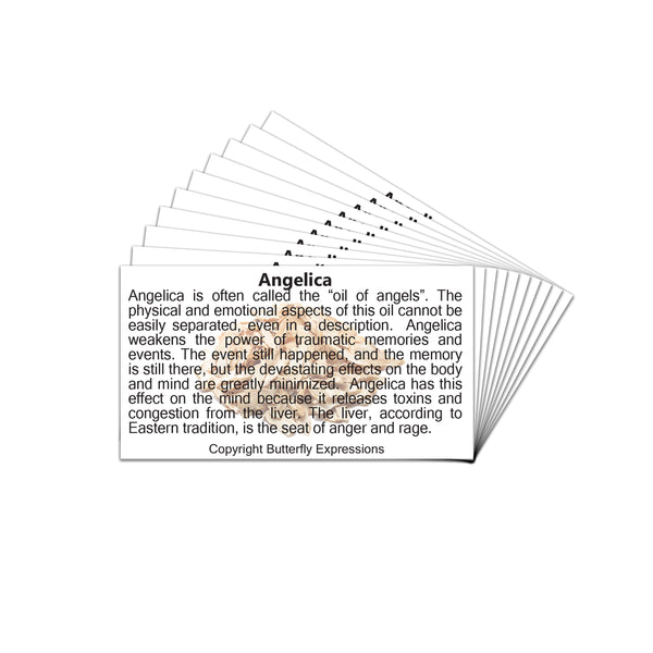 Angelica Essential Oil Product Cards