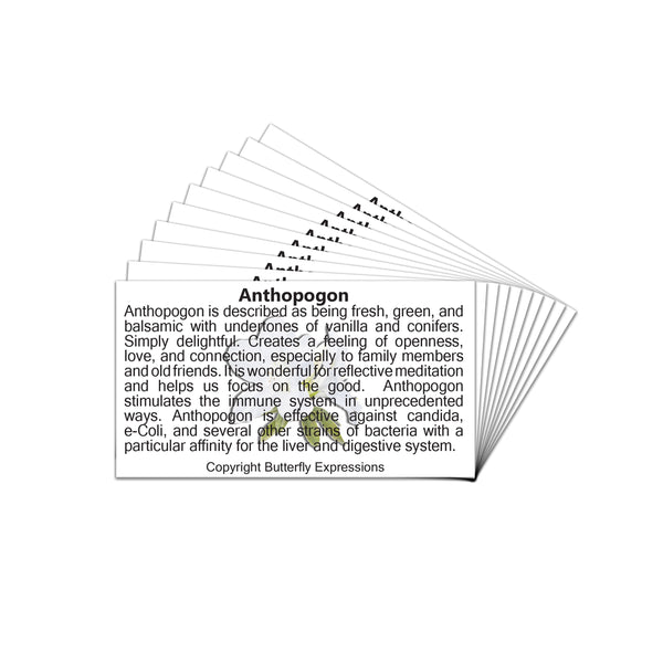 Anthopogon Essential Oil Product Cards Wholesale