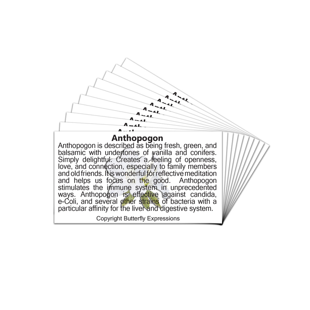 Anthopogon Essential Oil Product Cards