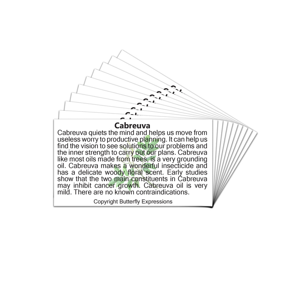 Cabreuva Essential Oil Product Cards