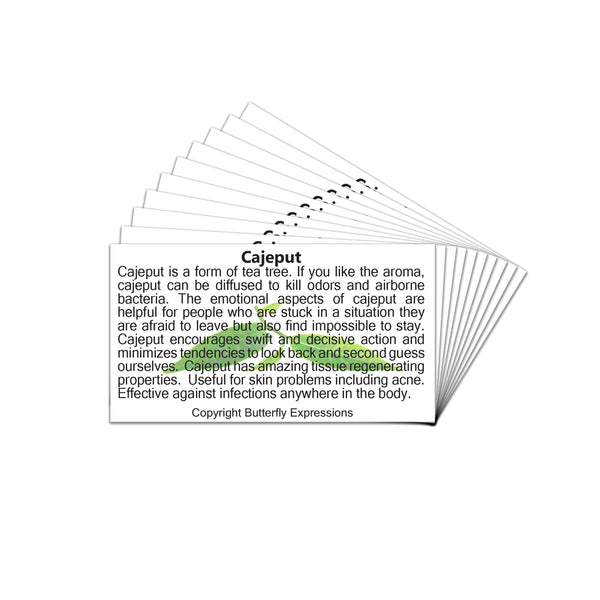 Cajeput Essential Oil Product Cards