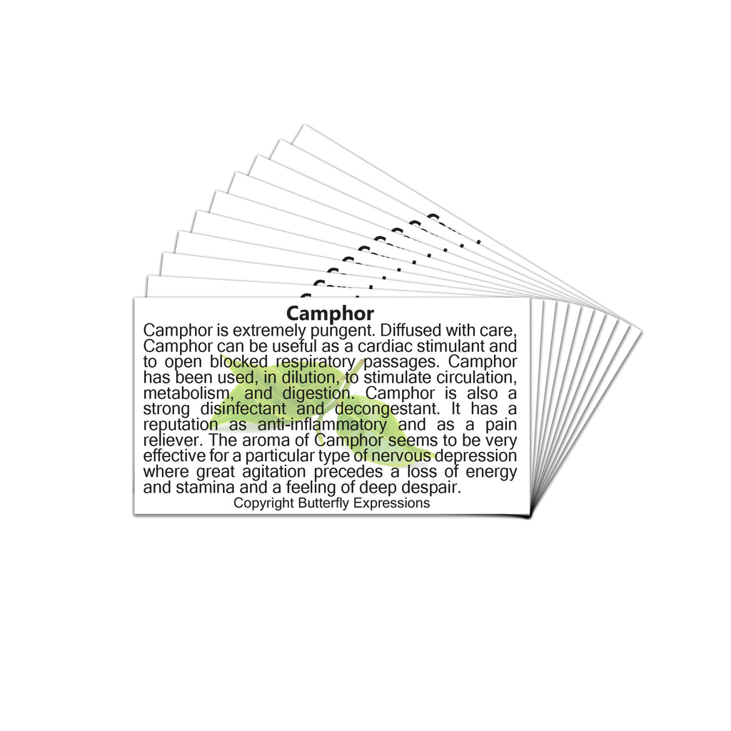 Camphor Essential Oil Product Cards