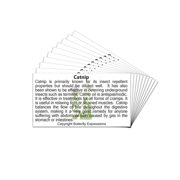 Catnip Essential Oil Product Cards Wholesale