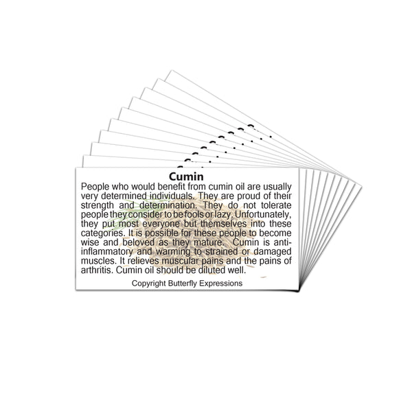 Cumin Essential Oil Product Cards