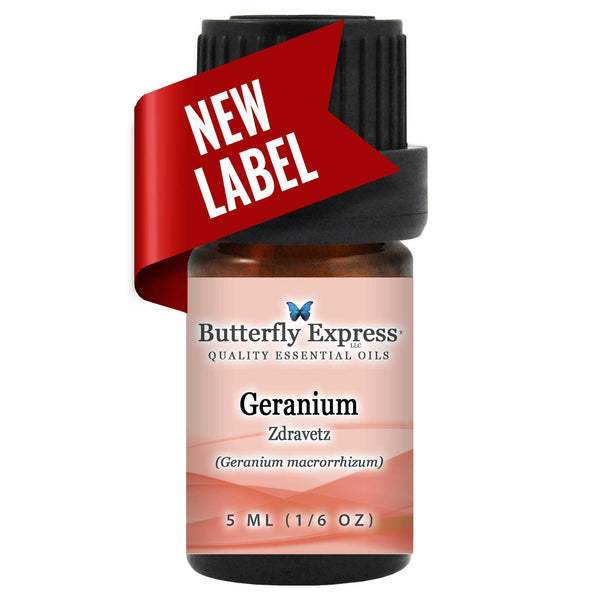 Geranium Zdravetz Essential Oil  <h6>Geranium macrorrhizum</h6>
