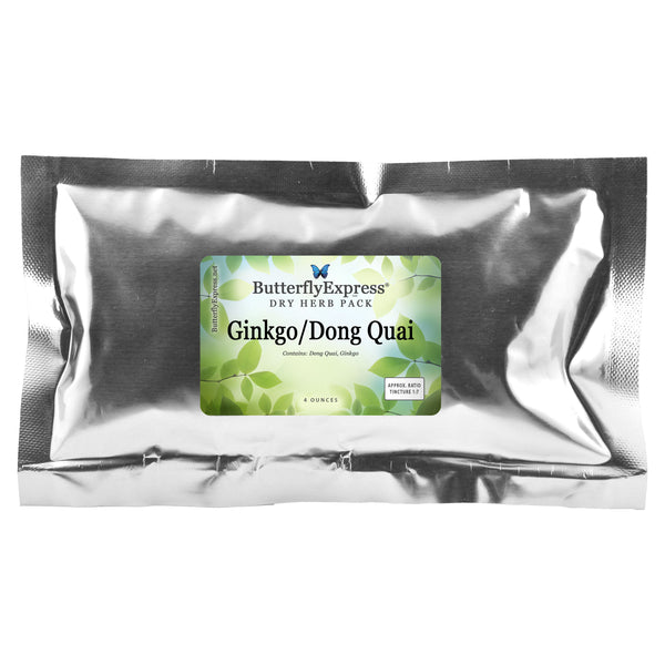 Ginkgo/Dong Quai Dry Herb Pack Wholesale