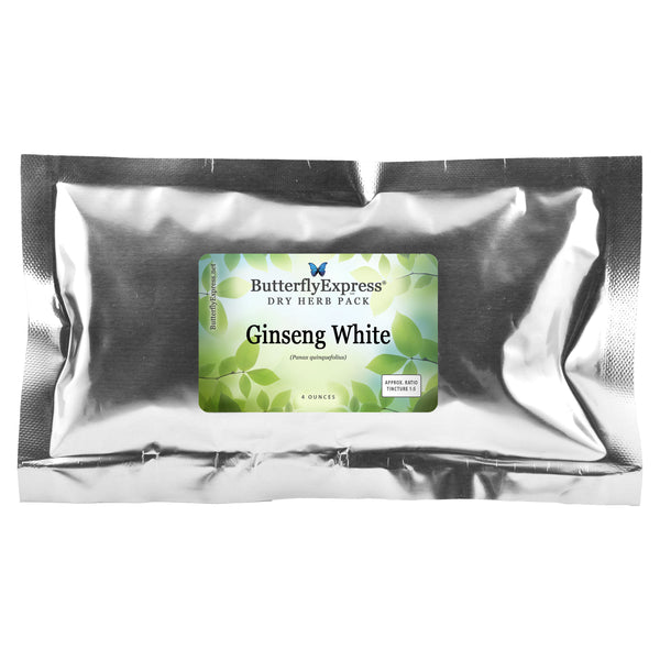 Ginseng White Dry Herb Pack Wholesale  <h6>Panax quinquefolius<h6>