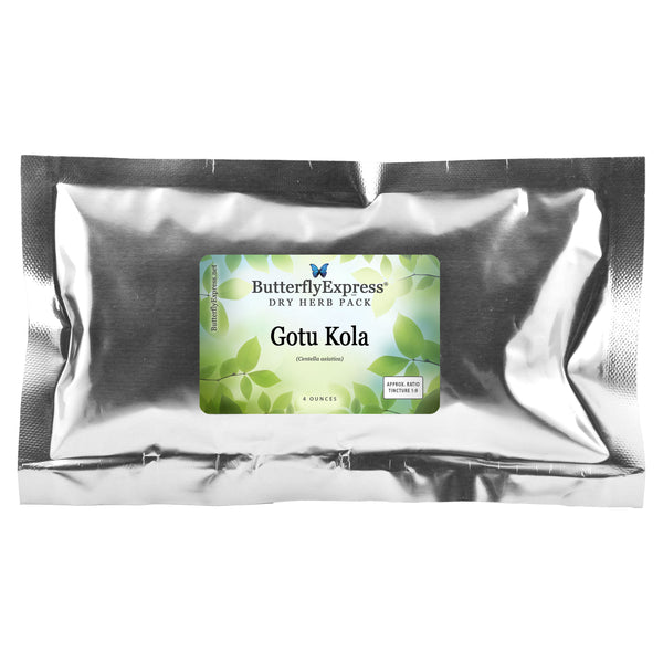 Gotu Kola Dry Herb Pack  <h6>Centella asiatica<h6>