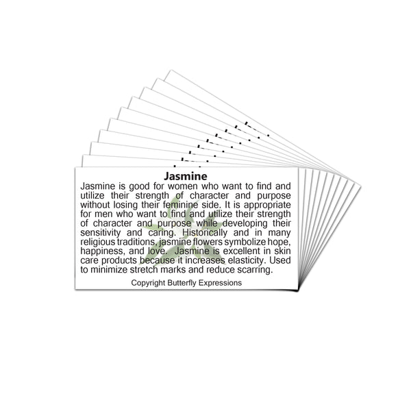 Jasmine Essential Oil Product Cards Wholesale