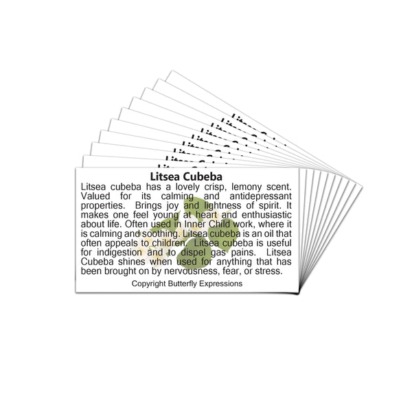 Litsea Cubeba Essential Oil Product Cards