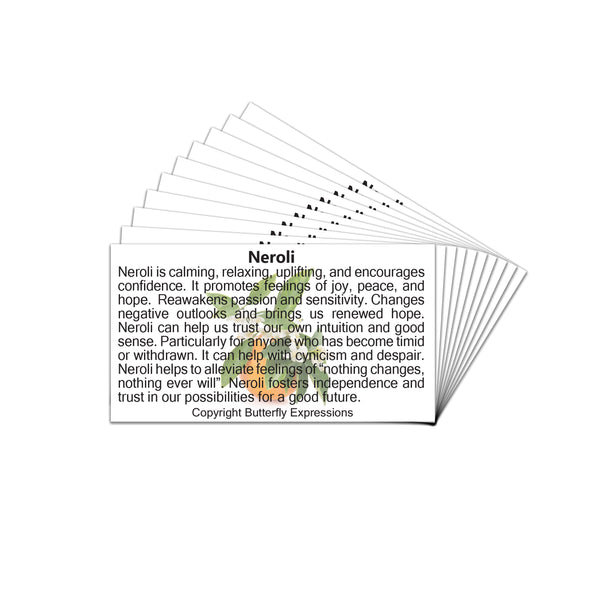 Neroli Essential Oil Product Cards Wholesale