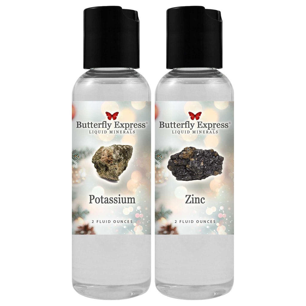 Potassium and Zinc Liquid Mineral Kit