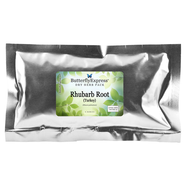 Rhubarb Root (Turkey) Dry Herb Pack  <h6>Rheum palmatum<h6>