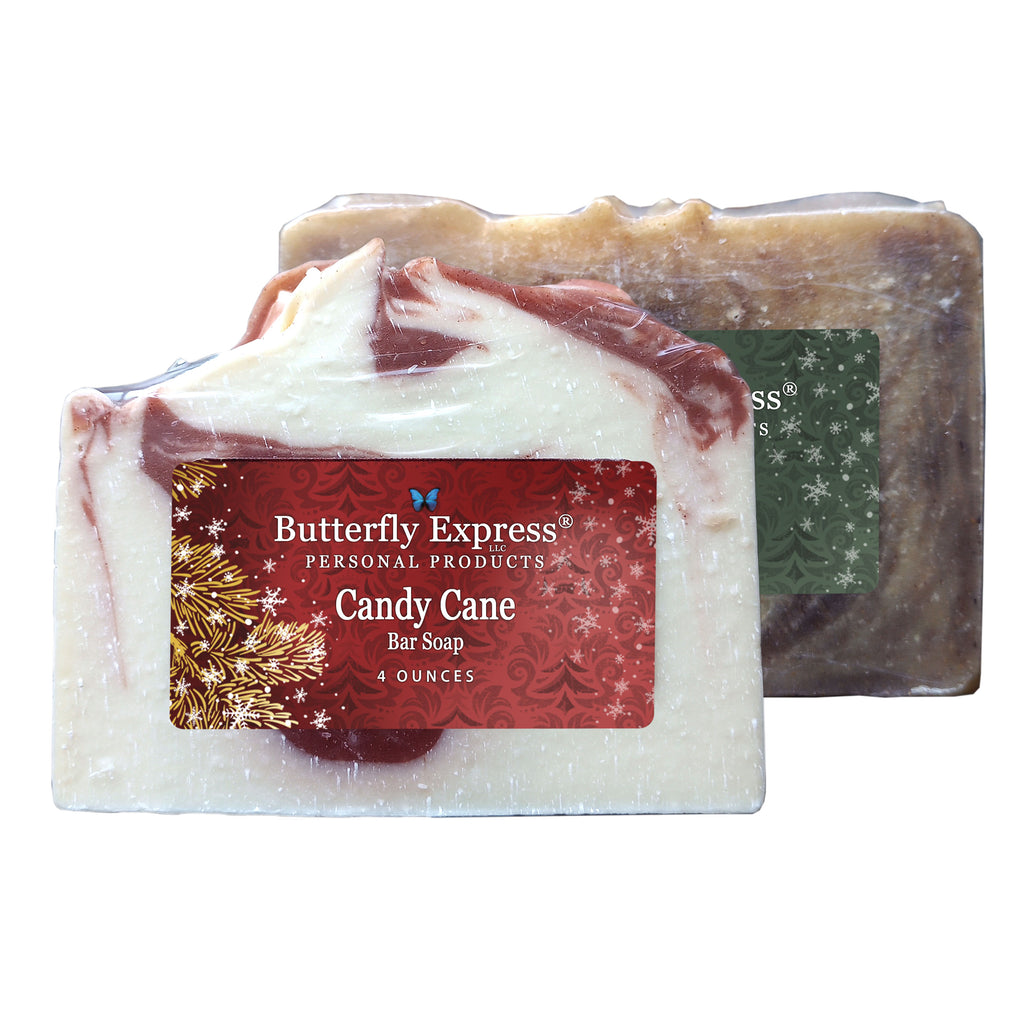 Candy Cane-Clove Soap Bundle