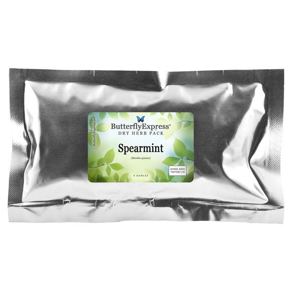 Spearmint Dry Herb Pack  <h6>Mentha spicata<h6>
