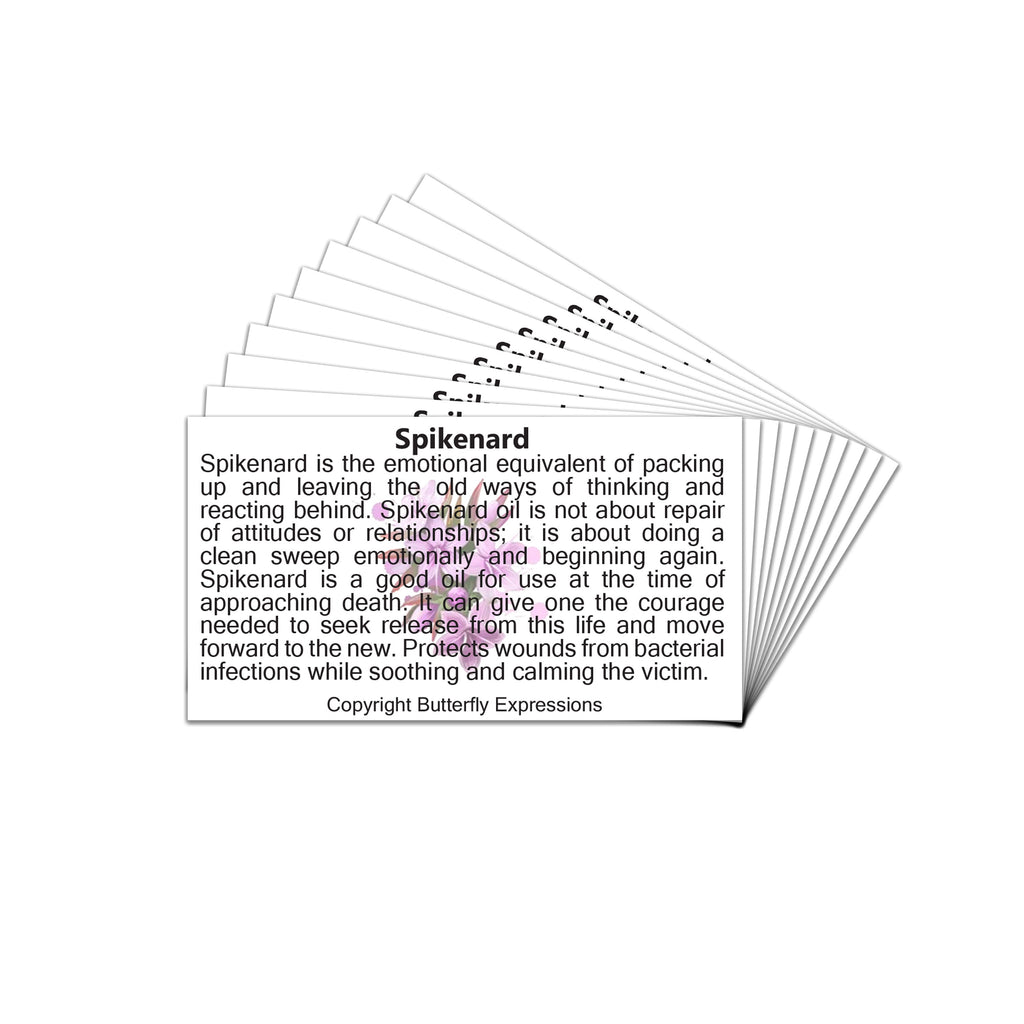 Spikenard Essential Oil Product Cards
