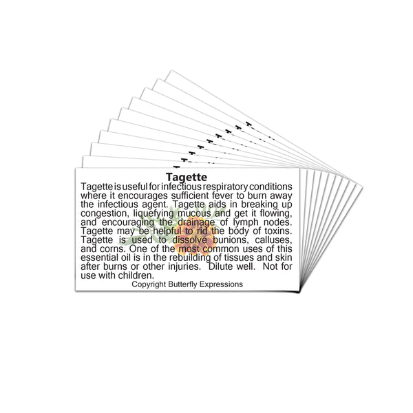 Tagette Essential Oil Product Cards