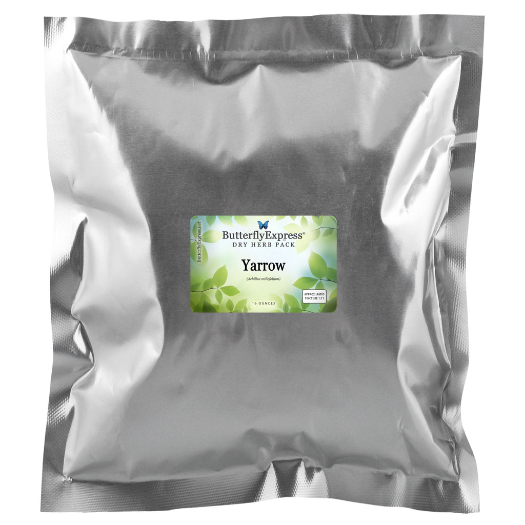 Yarrow Dry Herb Pack  <h6>Achillea millefolium<h6>