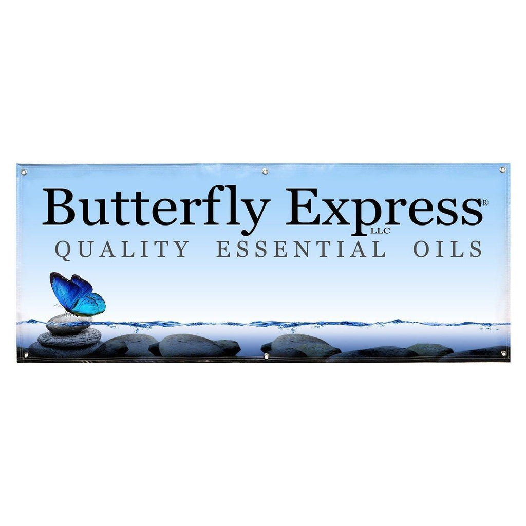 Butterfly Express Vinyl Banner