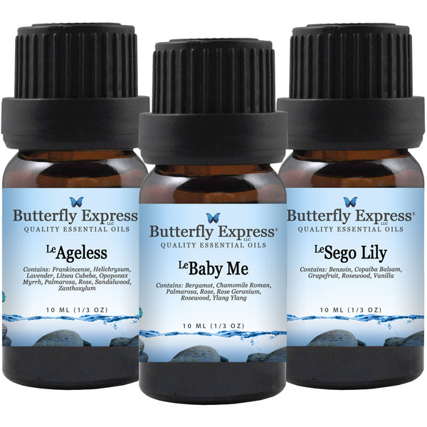 3 Oil Kit - <sup>Le</sup>Ageless, <sup>Le</sup>Baby Me, <sup>Le</sup>Sego Lily Wholesale
