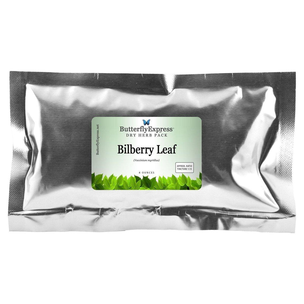 Bilberry Leaf Dry Herb Pack