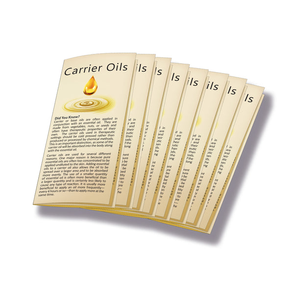 Carrier Oil Brochure (10/pk)