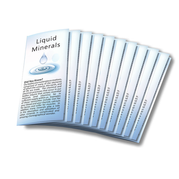 Liquid Mineral Brochure (10/pk) Wholesale