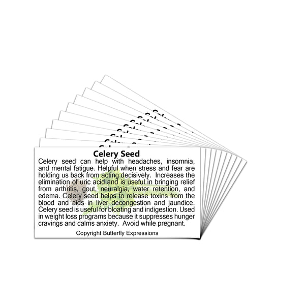 Celery Seed Essential Oil Product Cards