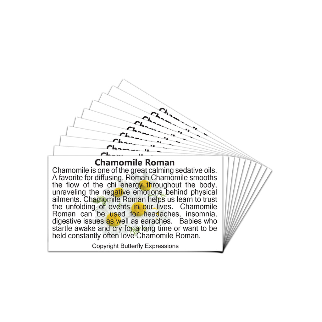 Chamomile Roman Essential Oil Product Cards