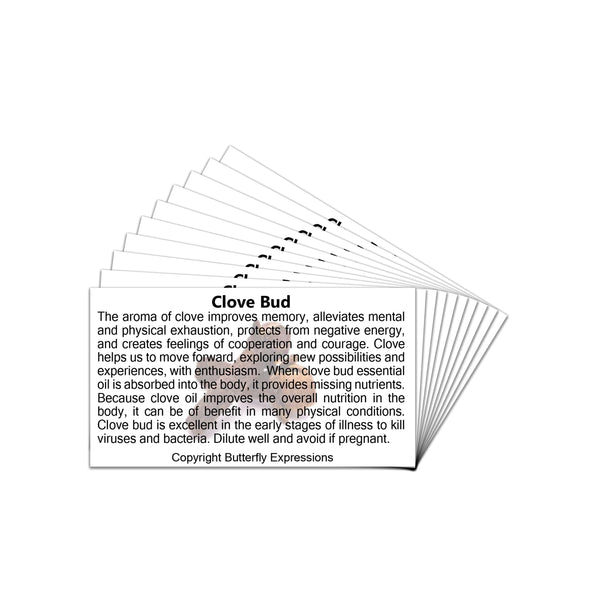 Clove Bud Essential Oil Product Cards Wholesale