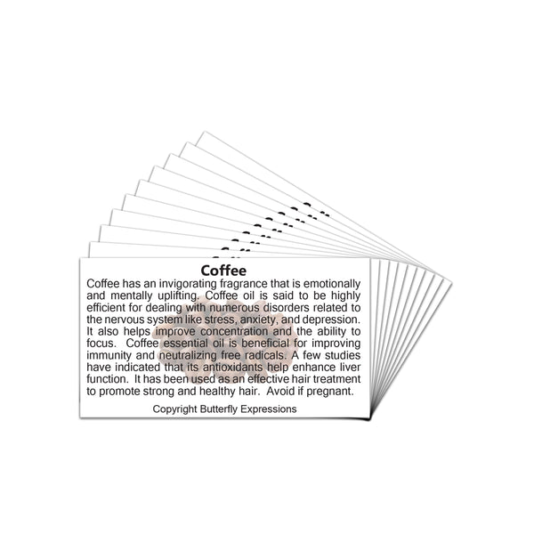 Coffee Essential Oil Product Cards Wholesale