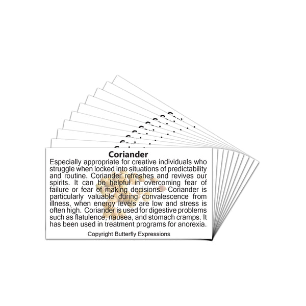 Coriander Essential Oil Product Cards Wholesale