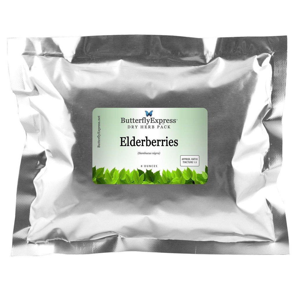 Elderberries Dry Herb Pack