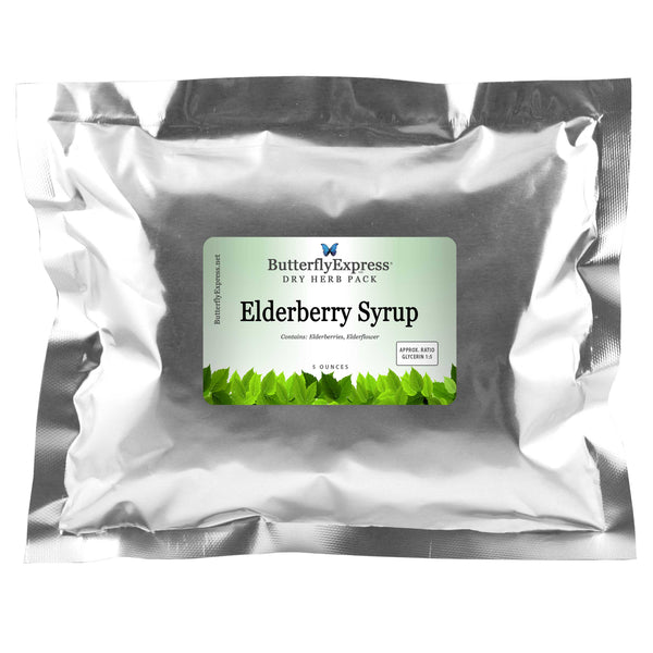 Elderberry Syrup Dry Herb Pack Wholesale