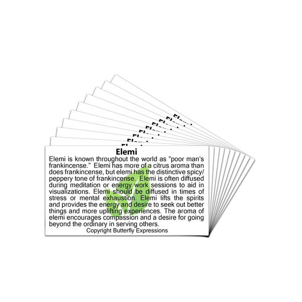 Elemi Essential Oil Product Cards Wholesale