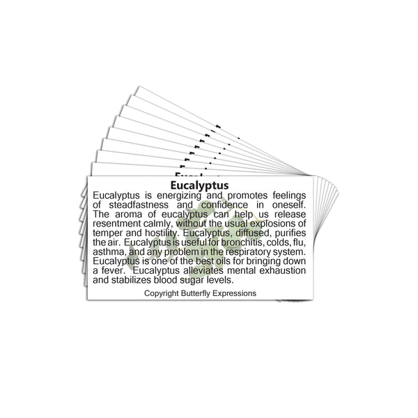 Eucalyptus Essential Oil Product Cards Wholesale