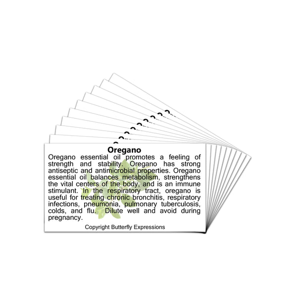 Oregano Essential Oil Product Cards Wholesale