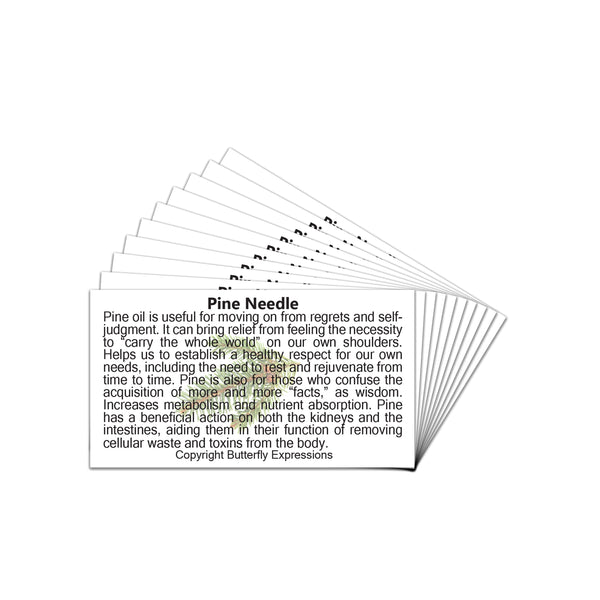 Pine Needle Essential Oil Product Cards Wholesale