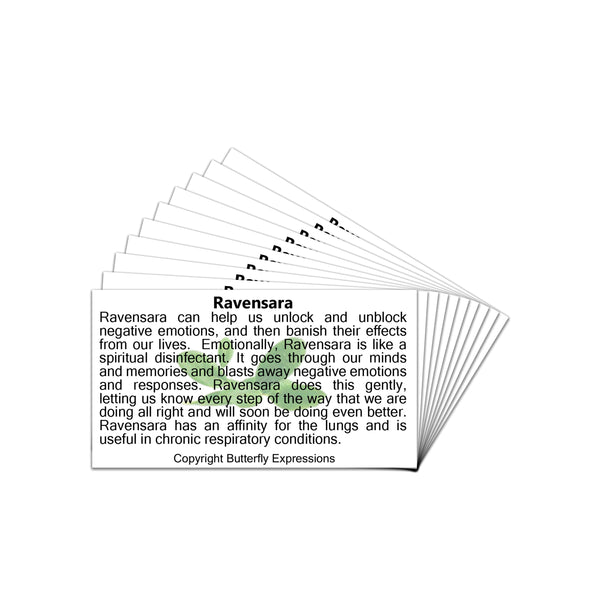 Ravensara Essential Oil Product Cards