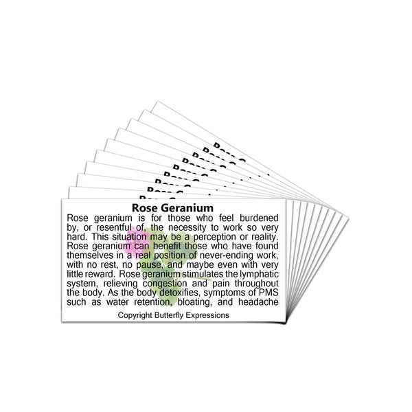 Rose Geranium Essential Oil Product Cards Wholesale