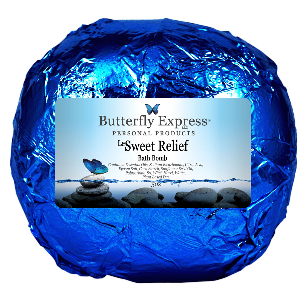 Sweet Relief Essential Oil Bath Bomb
