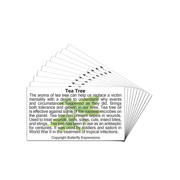 Tea Tree Essential Oil Product Cards Wholesale